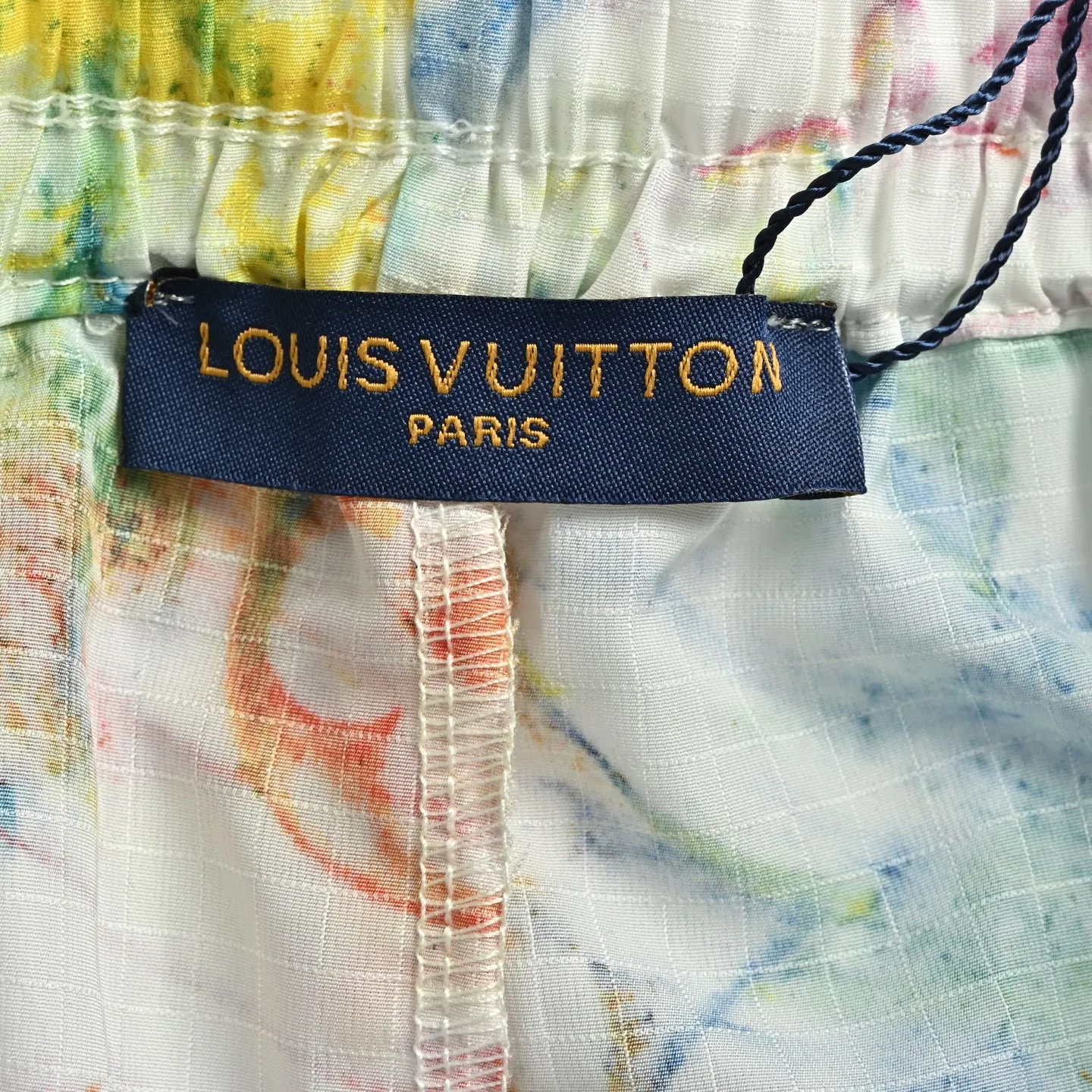 Louis Vuitton/Louis Vuitton 21ss crayon graffiti nylon beach shorts